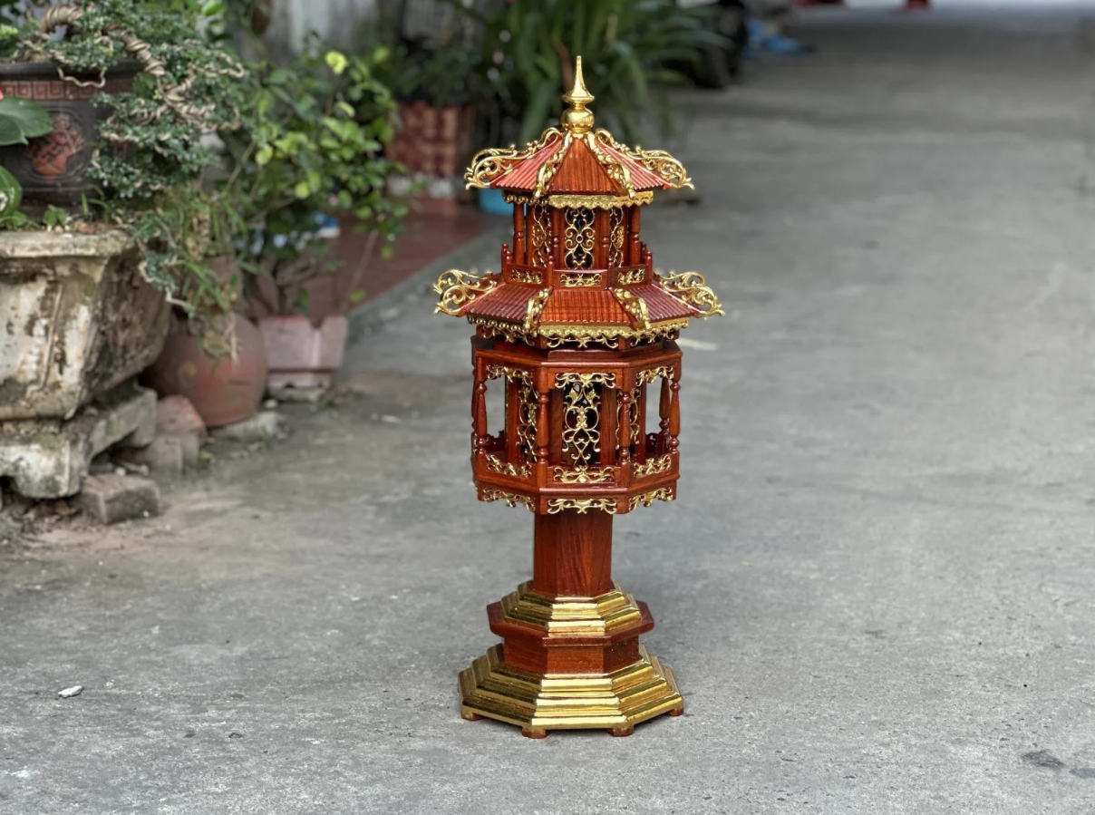 Mẫu đèn thờ mái chùa hai tầng sơn PU.png
